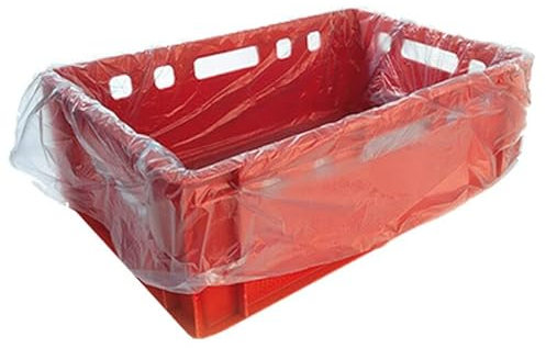 good4food 500 Stück Fleischkistenbeutel, Eurofleischkisten-Säcke Einlegesäcke für E2 + E3 Kisten