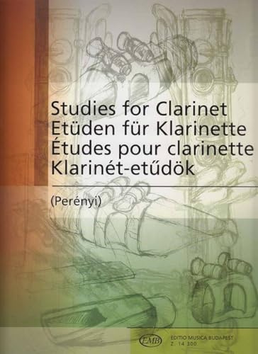 Etüden für Klarinette. Klarinette Solo.