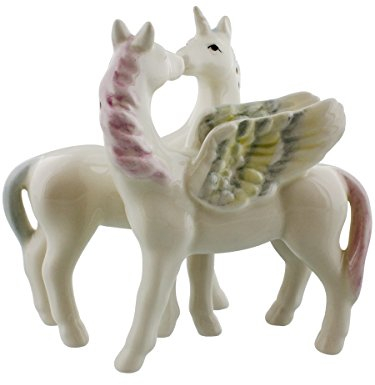 Unicorn & Pegasus Magnetic Salt & Pepper Shakers