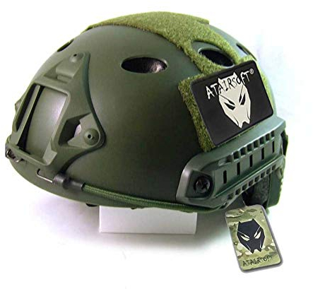 Armee Militär Stil SWAT Kampf PJ Fast Helm OD grün für CQB Airsoft Paintball Schießen