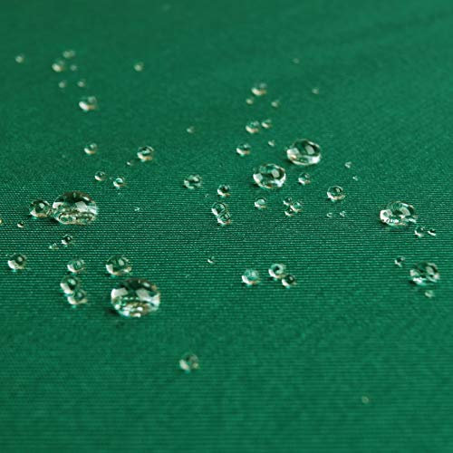 Phytex - tissu légèrement brillant au fini hydrofuge - au mètre (1m) (Vert bouteille)