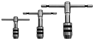 PAULIMOT Windeisen-Set für Gewindebohrer, 3-teilig