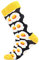 BONANGEL Chaussettes Homme Fantaisie Lot Chaussette Homme en Coton,Chaussettes et Multicolores,Cadeau Homme taille unique multicolor (1pair-Fried Egg)
