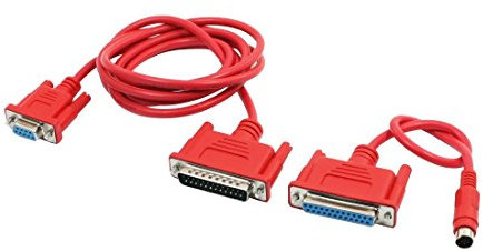 N/A MELSEC RS232 a RS422 SC-09 - Adaptador de cable de programación PLC para Mitsubishi