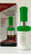 Cestari Kitchen Salatdressing-Shaker aus Glas mit Mixer-Einsatz, 283.5 g, grün, auslaufsicherer Spender mit Maßen und Rezepten