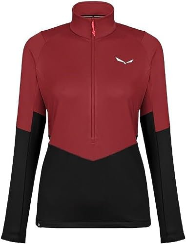 Salewa Puez Polarlite Half Zip Fleece Women, syrah/0910, M