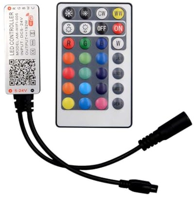 VT-2429 WLAN-Controller mit Fernbedienung CCT:3 in 1+RGB 28 Buttons