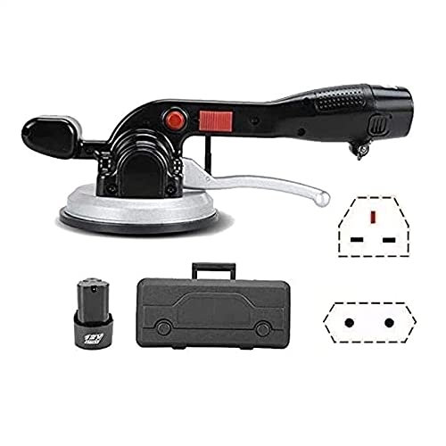 Vibratore per Piastrelle, livellatrice Automatica per Martello Elettrico per Piastrelle - Piastrelle per Pavimenti e Piastrelle per pareti - Assorbimento Massimo di 100 kg (Una Batteria al l