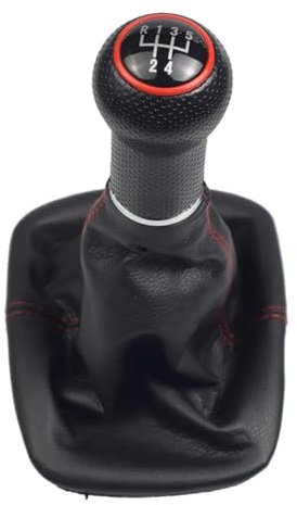 Schaltknauf Knauf Für VW Für Golf 2 3 4 Für Cabrio Für Polo Für 6N Für Passat Für 35i 5 Geschwindigkeit Auto Styling Auto Stick Getriebe Schalthebel Knopf Schalthebel Griff (Size : 2)