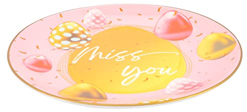 Easter Egg Tray Easter Plate Porcelain Plate Decor Salad Bunny Dinner Plate Snack Platter Tea Home Food Plates Home Breakfast Plates European and American Coffee Table Rabbit Plate