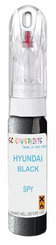 SCOOBYS PAINTS BACK IN THE MIX Paint Touch Up Pen For Hyundai Black Spy Scratch Removal Car Repair