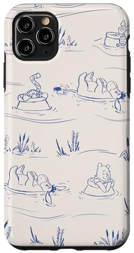 iPhone 11 Pro Max Disney Winnie the Pooh and Friends Hunny Pots Down the River Case