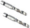 2 Stück Gewindeschneider M6,m6 Kegelbohrer,gewindebohrer Bohrer,M6 gewindeschneider,zum Bohren, Gewindeschneiden, Schneiden auf weichem Metall, Aluminiumplatte, Eisen