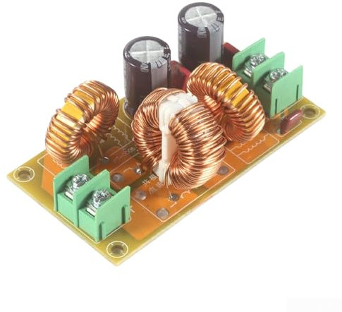 zeroupshop DC LC per filtro EMI 10A 20A 50V soppressore di interferenze elettromagnetiche per motocicli automobilistici circuiti CC a basso consumo ampia gamma di applicazioni (4A)
