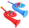 ifundom 2 Stücke Aufblasbare Trompete PVC Material Instrument Aufblasbare Party Layout Musik Instrumente Versammlungen Musik Festival Requisiten