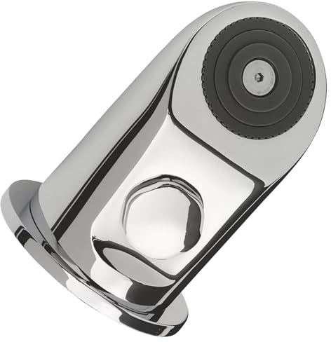 Deva AVSH001 Anti Vandal Short Projection Shower Head with Chrome Finish, 63 mm Dia x 95 mm L