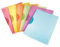 Leitz 41760099 Klemmmappe ColorClip Rainbow, A4, PP, 6er Packung, sortiert