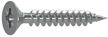 SOTECH 200 Stück Spanplattenschrauben 6,0 x 50 mm Kreuzschlitz