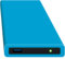 Hipdisk 2.5 Inch Aluminium USB 3.0 External Hard Drive with Silicone Protective Case for SATA Hard Drive and SSD Shockproof Waterproof blue ohne Festplatte