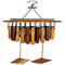 Sunset Vista Designs Carillon éolien en Bambou Abricot, 78,7 cm