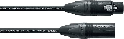 CORDIAL Cables Microphone Cable 2 x 0.34 mm² - 5 m Microphone Cable Select Symmetrical Long Range