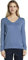 TOM TAILOR 1012976 Suéter, Azul (15584 - Sea Blue Melange), XS para Mujer