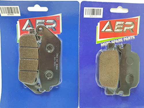 KIT PASTIGLIE FRENI ANTERIORI E POSTERIORI SH 300 ABS 2015 2016 2017 2018