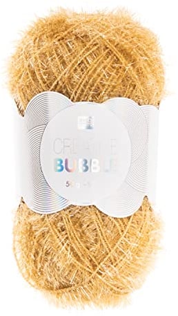 Rico Design - Schwammgarn-Knäuel - Creative Bubble - Gelb - Polyester - 90 m