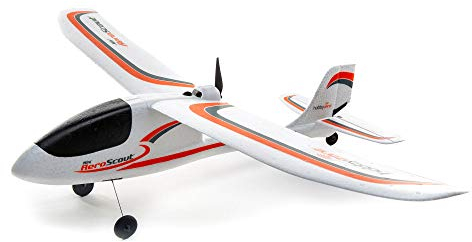 HobbyZone RC Flugzeug Mini AeroScout RTF (inklusive Controller, Sender, Akku und Ladegerät), HBZ5700