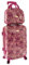 Camomilla Milano Set Valigeria, Set di Valigie, Trolley da Viaggio (40 lt.) + Vanity Case (10 lt.), Materiale Rigido, Ruote Pivotanti, Chiusura TSA, Colore Rose Fucsia