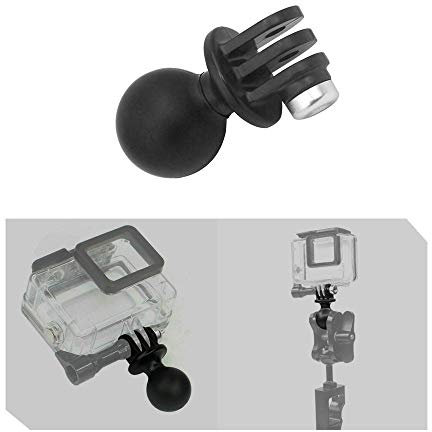 Acxico 1Pcs RAM Mount Tripod Ball Head Base 360 Degree Rotation for GoPro HD Hero 5 4 3 3+