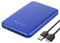 POOPFIY Portable External Hard Drive, 2.5 500GB 1TB 2TB USB 3.0 Ultra Slim Aluminum HDD Backup for PC/Desktop/Laptop/TV/Mac,Blue,500GB