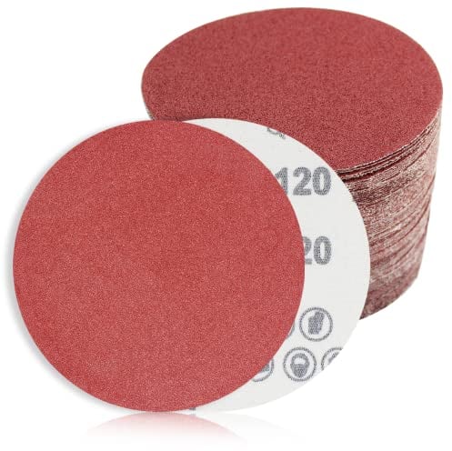 FEIHU 60 Stück Schleifpapier 150mm klett Schleifscheiben 150mm klett, 5X P 40/60/100/120/180/240/320/400/600/800/1000/1200| Nasse Trockene Exzenterschleifer Schleifpapier für Metall Holz