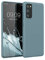 kwmobile Hülle kompatibel mit Samsung Galaxy S20 FE Hülle - weiches TPU Silikon Case - Cover geeignet für kabelloses Laden - Arctic Night