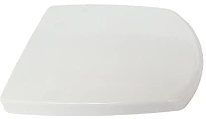 Ramm Toilettensitz | WC Sitz aus antibakteriellem Duroplast | Made in EU |kompatibel mit Cersanit Carina 44x35cm| inklusive Befestigungsmaterial (Normal Close)