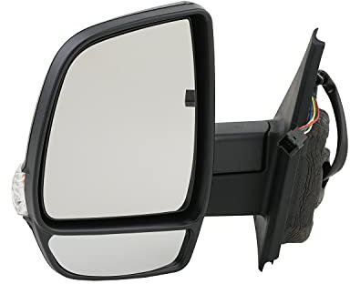Johns, passend für Fiat Doblo 152 Außenspiegel links schwarz 02/2010-12/2014 elektrisch