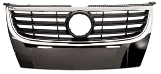 DM Autoteile 101052 Kühlergrill Kühlergitter Grill kompatibel für VW Touran 1T1 1T2 Baujahr 2006-2010