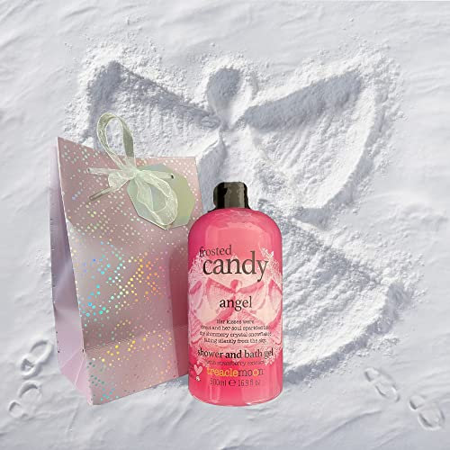 Treaclemoon Limited Edition Frosted Candy Angel Shower & Bath Gel with a Lilac Gift Bag. Present for Friend, Sister, Neice, Mum, Teacher, Colleague or Neighbour.