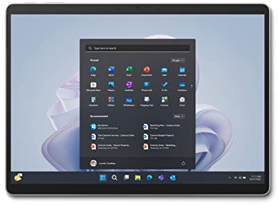 Notebook 2 in 1 Microsoft SURFACE PRO 9 16 GB LPDDR5 Argentato 512 GB SSD i7-1265U 13'