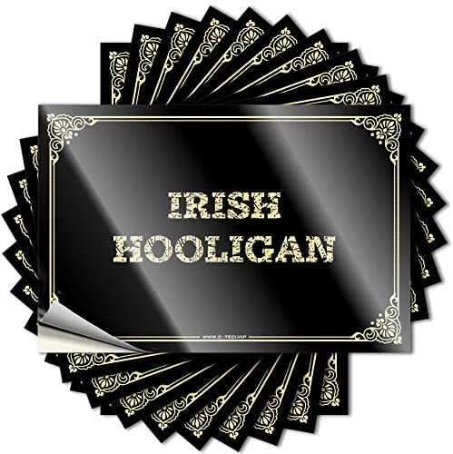 Streich Aufkleber Irische Hooligan Aufkleber Unangemessene Aufkleber Aufkleber für Auto (Farbe: Farbe, Größe: 8 x 12 cm)