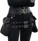 Facynde Halloween Punk Taillentasche - Steampunk-Tasche für Motorrad,Retro- -Steampunk-Tasche für Jungen und Mädchen