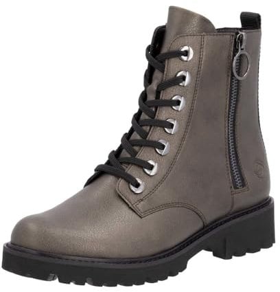 Remonte Damen Stiefeletten D8671-92 metallic Gr. 38