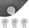 Butyeak Magnetisch Golf Ballmarkierer, Cap Clip Golf, Golf Magnetisch Hut Clip, Golfballmarker, 3 Stück Golf Hut Clip, Golfkappen Clips, Golf Mütze Clips mit Starkem Magnet, Golfmützen Clips