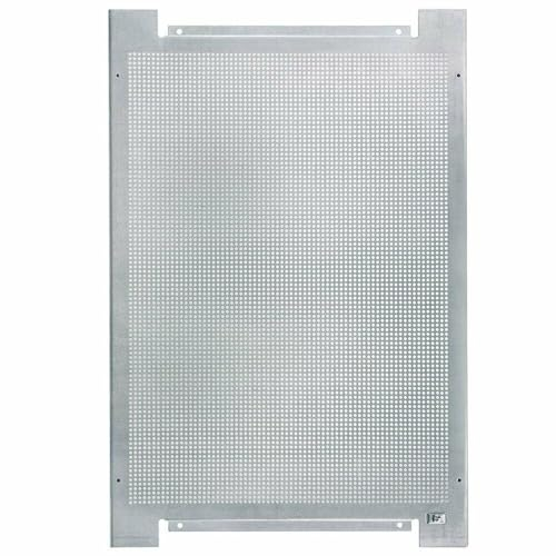 Lochblech, Montageplatte, Elektro Montageblech,Lochrückwand mit Erdungsanschluss, Verzinkt, 400x400-600x400-600x600-800x600-800x800mm (800 X 600 mm)