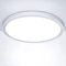 Deckenlampe LED Deckenleuchte Flach Rund - 18W 6500K 1600LM IP44 Modern Kaltweiß Led Lampe Deckenbeleuchtung für Badezimmer Schlafzimmer Wohnzimmer Küche Bad Keller Flur Balkon Ultra Dünn Ø223 H21,5mm