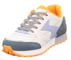 Superfit Jungen Dash Sneaker, Weiß Orange 1000, 37 EU