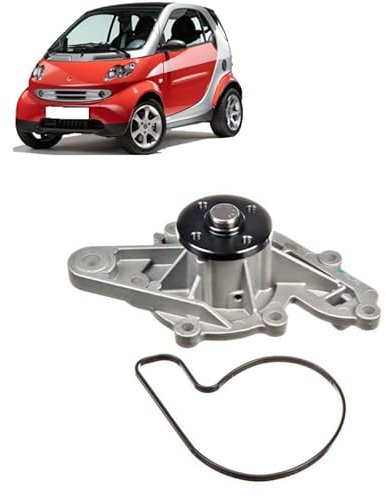 Pompa acqua per Smart Fortwo/Cabrio 450 0.6 0.7 benzina 0.8 CDI gasolio 2000-2007