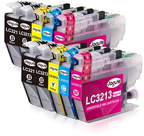 Jagute LC3213 Druckerpatronen Multipack Kompatibel für Brother LC3213 LC-3213 Druckerpatronen LC3211 Patronen für DCP-J572DW DCP-J772DW MFC-J497DW MFC-J491DW MFC-J890DW MFC-J895DW DCP-J774DW (10-Pack)