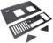 Dioche Pc Test Bench, Open Computer Case, Black, Steel, Desktop, Small Pc Case for Motherboards