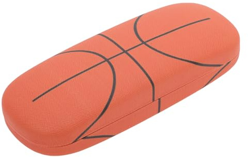 CAPASTEC Custodia Rigida Per Occhiali Arancione Portatile 1 Pz | Dimensioni: 16x6x4cm (Est) / 15x5x2.4cm (Int). Design A Molla. Adatto Per Occhiali Da Sole E Lettura. Regalo Perfetto.